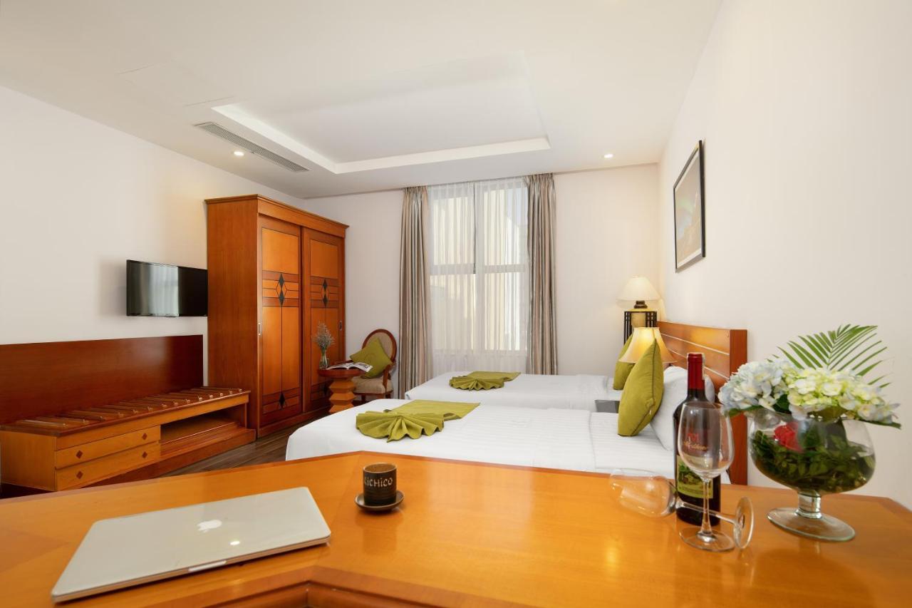Richico Luxury Apartel Ocean Da Nang Bagian luar foto